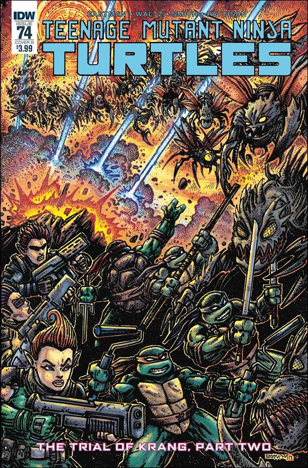 Teenage Mutant Ninja Turtles (2011) issue 74-B Kevin Eastman Cover