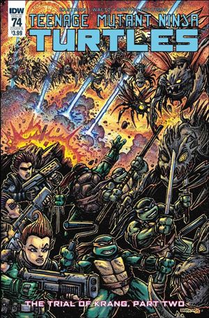Teenage Mutant Ninja Turtles (2011) issue 74-B Kevin Eastman Cover