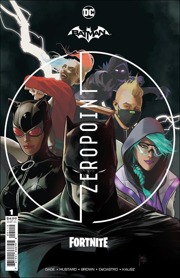 Batman/Fortnite: Zero Point issue 1-D Mikel Janin Black Cover (2nd Printing)