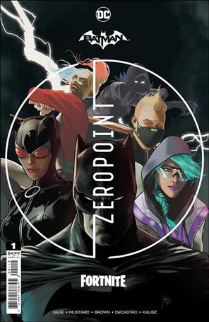 Batman/Fortnite: Zero Point issue 1-D Mikel Janin Black Cover (2nd Printing)