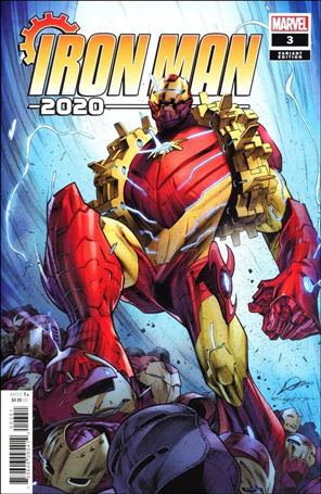 Iron Man 2020 (2020) issue 3-E Alexander Lozano 1:25 Cover