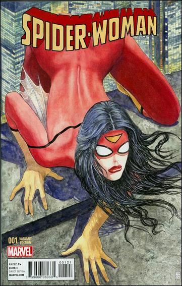Spider-Woman (2015) issue 1-C Milo Manara 1:50 Cover