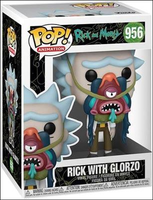 POP! Animation figure 956 Rick with Glorzo