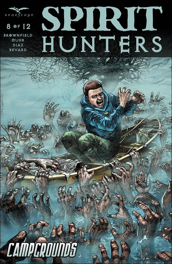 Spirit Hunters issue 8-B Harvey Tolibao Cover