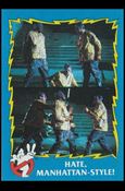 Ghostbusters II (Base Set) card 57 Hate, Manhattan-Style!
