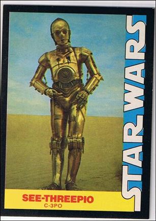 Star Wars Wonderbread Set (Promo) card Seven See-Threepio - C3PO