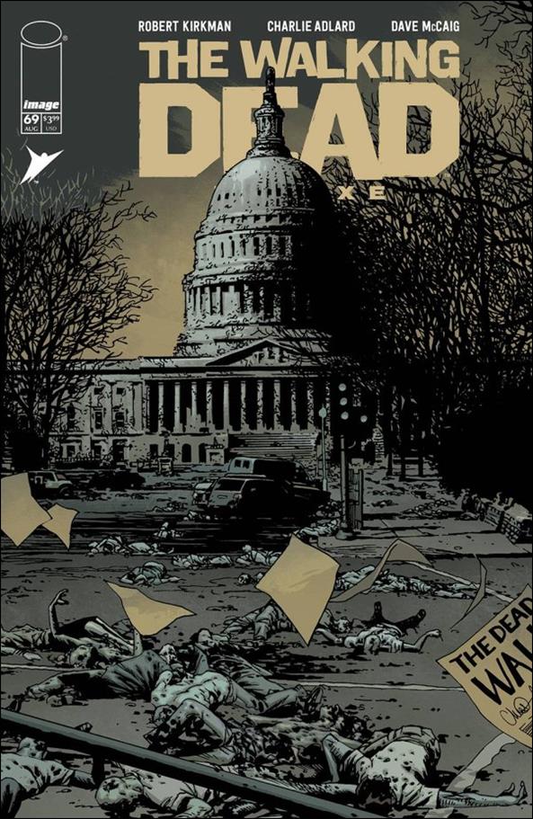 Walking Dead Deluxe issue 69-B Charlie Adlard Cover