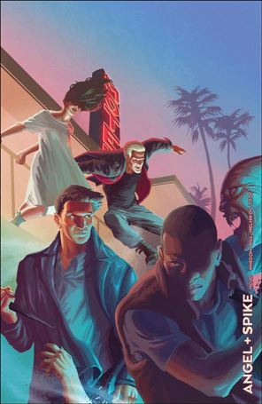 Angel + Spike issue 10-D Natalie Barahona Cover