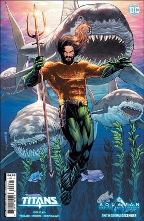 Titans (2023) issue 6-D Jesús Merino Aquaman 2 Cardstock Cover