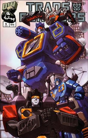 Transformers: Generation 1 (2002) issue 5-B Decepticon Cover