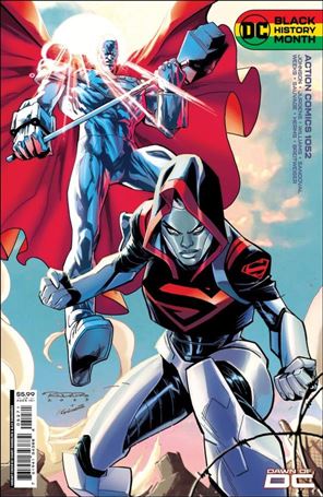 Action Comics (1938) issue 1052-E Khary Randolph Black History Month Cardstock Cover