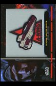 Star Wars Galactic Files (Patch Subset) card PR-15 A-Wing Fighter Pilots Arvel Crynyd
