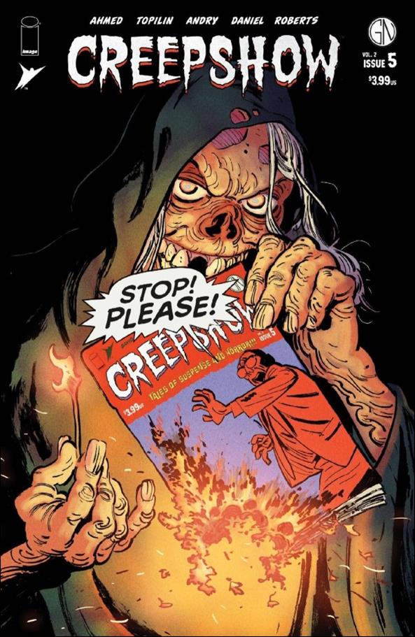Creepshow (2023) issue 5-B Artyom Topilin Cover