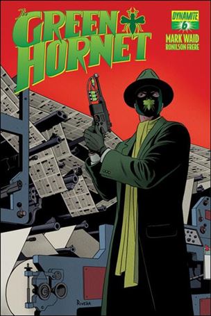 Green Hornet (2013) issue 6 Paolo Rivera Cover