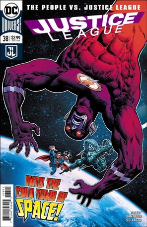Justice League (2016) issue 38 Liam Sharp Cover