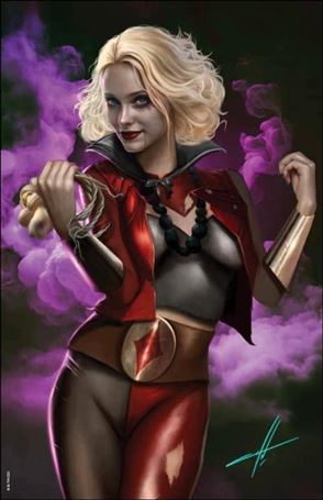 Knight Terrors: Harley Quinn issue 1-H Carla Cohen Virgin Cover