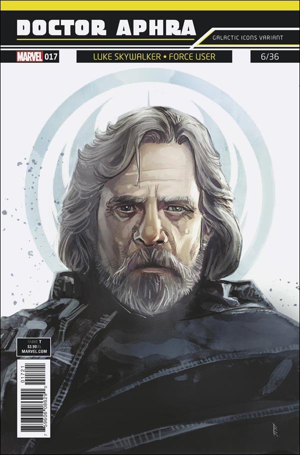 Doctor Aphra issue 17-B Rod Reis Galactic Icon Cover