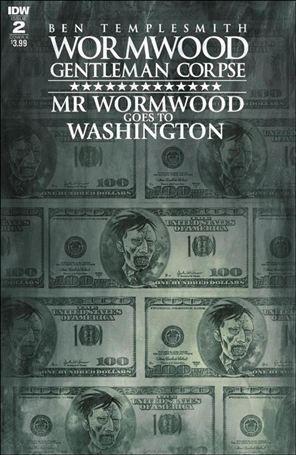 Wormwood Gentleman Corpse: Mr. Wormwood Goes to Washington issue 2 Cash Cover
