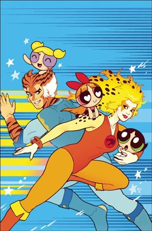 ThunderCats / The Powerpuff Girls issue 3-F Paulina Ganucheau Metal Virgin Cover
