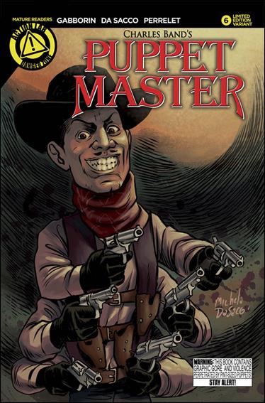 Puppet Master (2015) issue 6-B Six Shooter Color Cover
