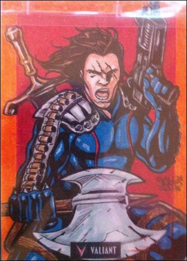 2013 Valiant Comics Preview Trading Card Set (Sketch Card Subset) card JSa-03