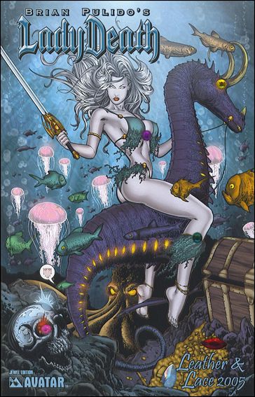 Brian Pulido's Lady Death Leather & Lace 2005 issue 1-F Jewel Edition 1/250