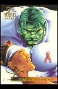 Marvel Annual Flair '95 (Base Set) card 83 Loss of a Friend
