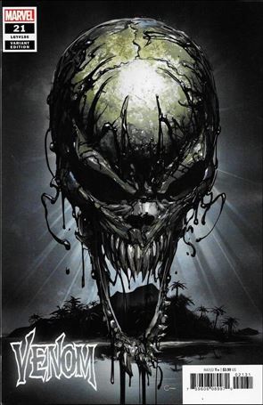 Venom (2018) issue 21-C Clayton Crain Teaser Cover
