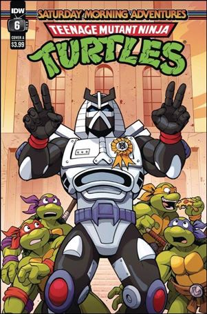 Teenage Mutant Ninja Turtles: Saturday Morning Adventures Continued issue 6 Jack Lawrence Cover
