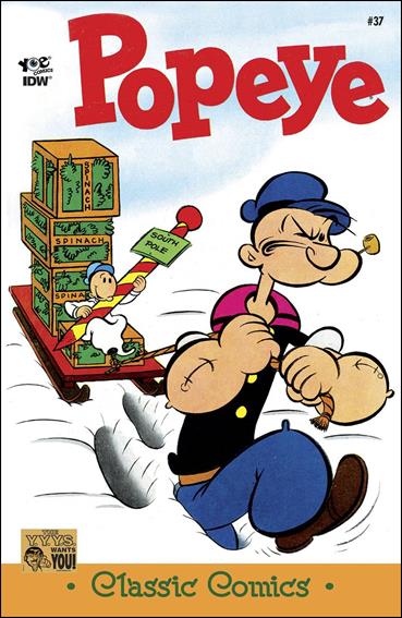 Classic Popeye issue 37 Bud Sagendorf Cover