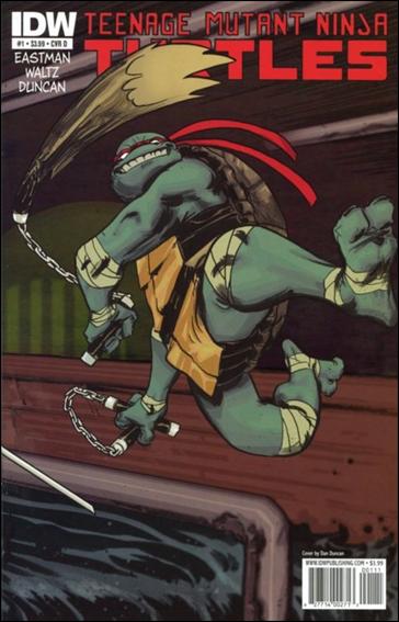 Teenage Mutant Ninja Turtles (2011) issue 1-D Dan Duncan "Michaelangelo" Cover