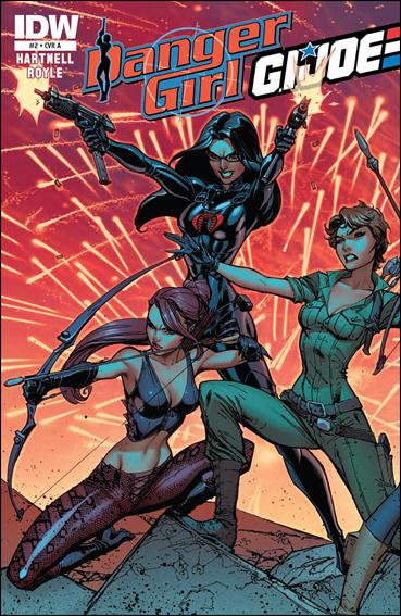 Danger Girl/G.I. Joe issue 2 Color Connecting Cover