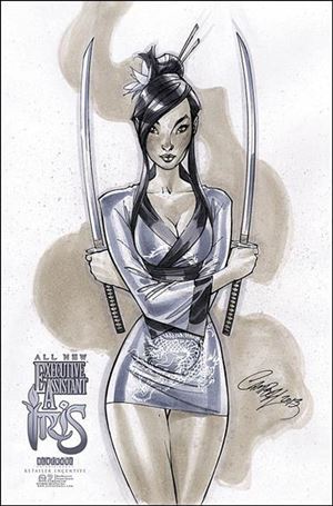 Executive Assistant: Iris (2013) issue 2-C J. Scott Campbell 1:xx Cover