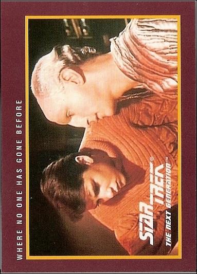 Star Trek 25th Anniversary: Series 1 (Base Set) card 4 Where No One Has Gone Before