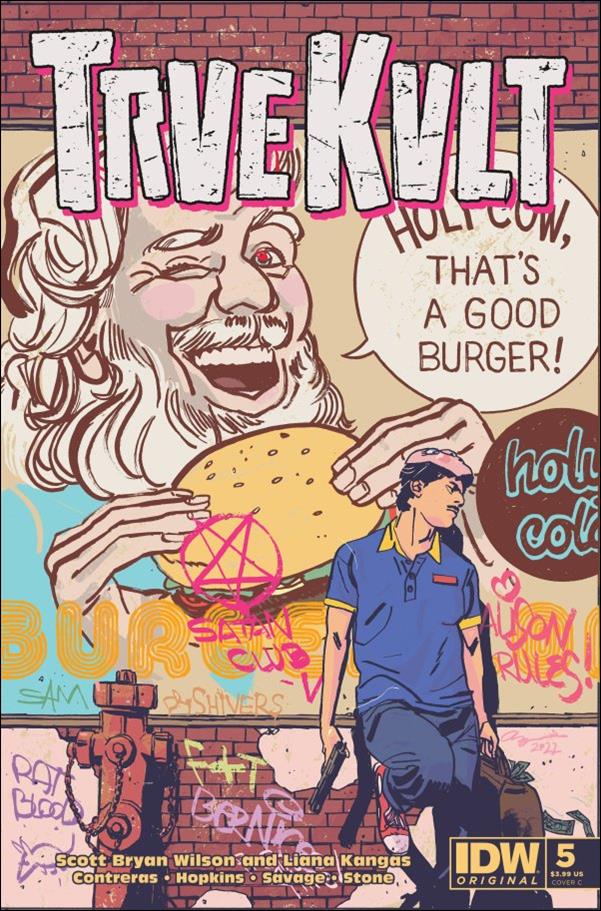 Trve Kvlt issue 5-C Paul Azaceta Cover