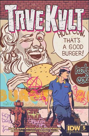 Trve Kvlt issue 5-C Paul Azaceta Cover
