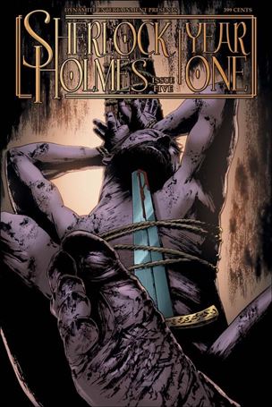 Sherlock Holmes: Year One issue 5-B Aaron Campbell Cover