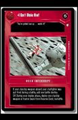 Star Wars: Special Edition Limited (Base Set) card 91 I Can't Shake Him!