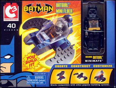 DC/C3 Miniflyers Minimates Sets figure 2 Batgirl Mini Flyer