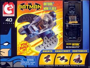 DC/C3 Miniflyers Minimates Sets figure 2 Batgirl Mini Flyer