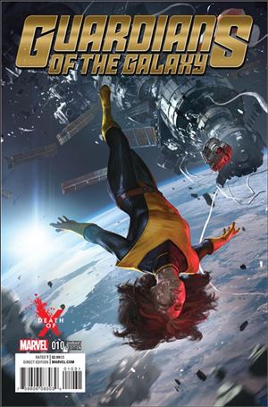Guardians of the Galaxy (2015)  issue 10-B Skan Srisuwan Death of X Cover