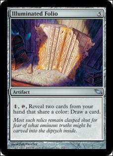 Magic the Gathering: Shadowmoor (Base Set) card 254 Illuminated Folio