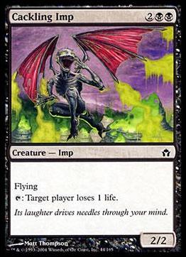Magic the Gathering: Fifth Dawn (Base Set) card 44 Cackling Imp