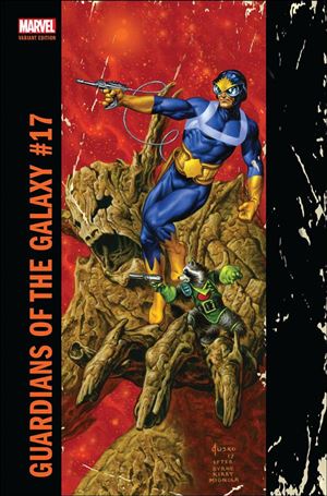 Guardians of the Galaxy (2015)  issue 17-C Joe Jusko Corner Box Cover