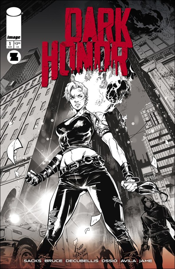 Dark Honor issue 1-B Fico Ossio Virgin 1:10 Cover