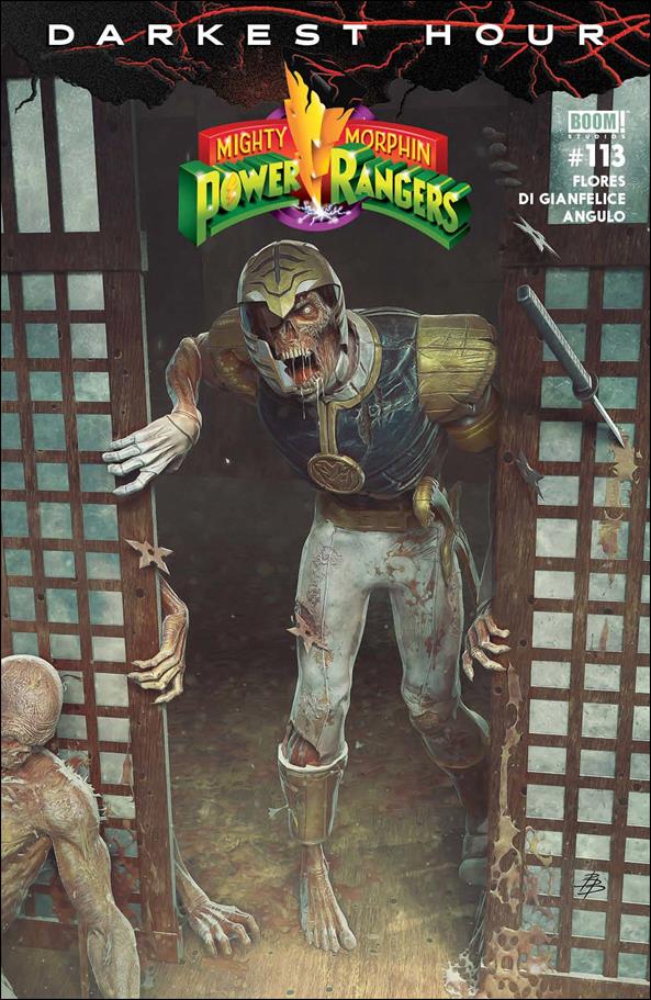 Mighty Morphin Power Rangers issue 113-B Björn Barends Cover