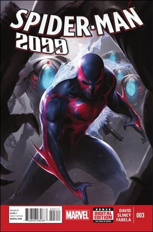 Spider-Man 2099 (2014) issue 3 Francesco Mattina Cover