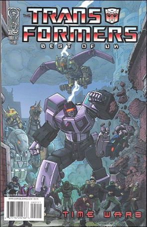Transformers: Best of UK: Time Wars issue 2 Dan Khanna Cover