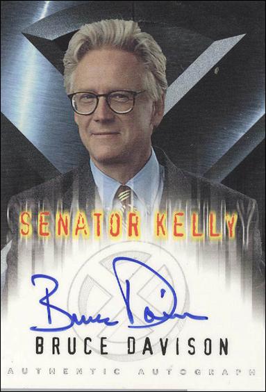 X-Men: The Movie (Autographs Subset) card nn1 Bruce Davison