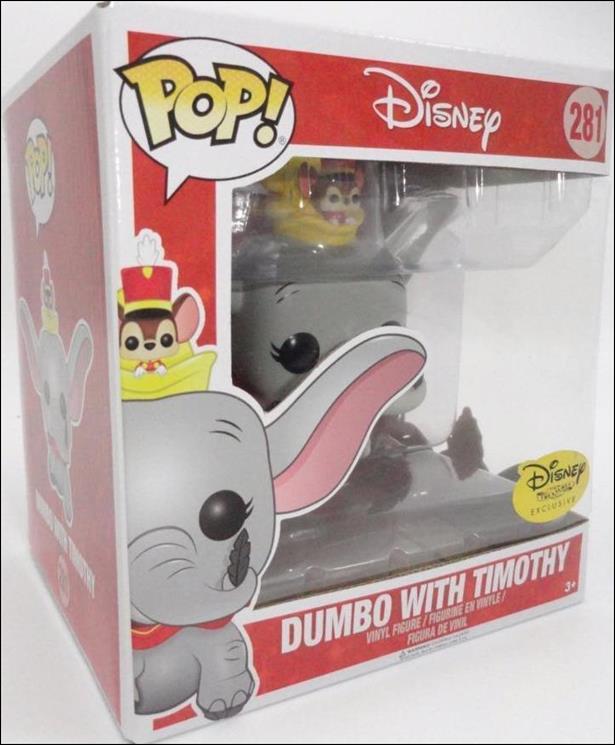 POP! Disney figure 281 Dumbo With Timothy